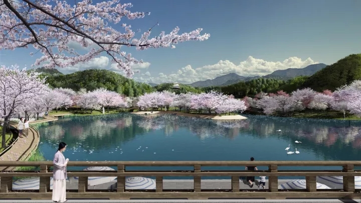 长沙雨花健康小镇清泉公园景观规划丨奥雅设计-24