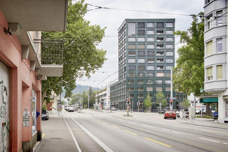 比尔门斯多夫大街高层建筑丨瑞士苏黎世丨Fischer Architekten AG-0