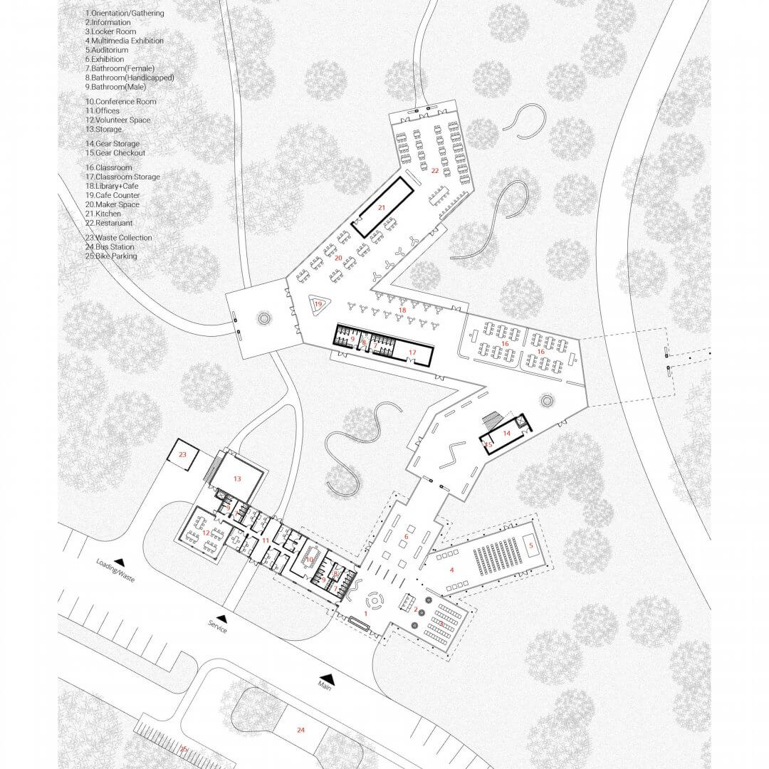 Sugarlands游客中心扩建与整体翻新项目丨美国丨哈佛大学设计研究生院-6