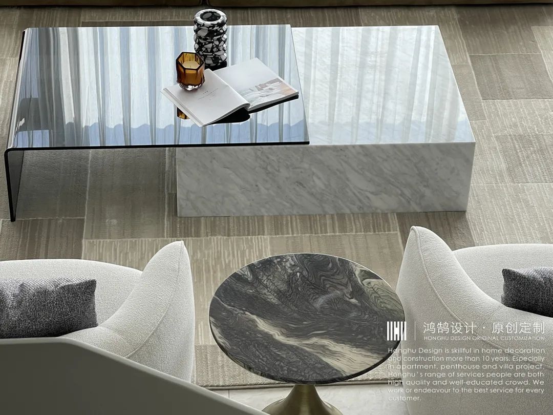 220㎡顶复里空间与自然,开放与融合的舒适表达。-16