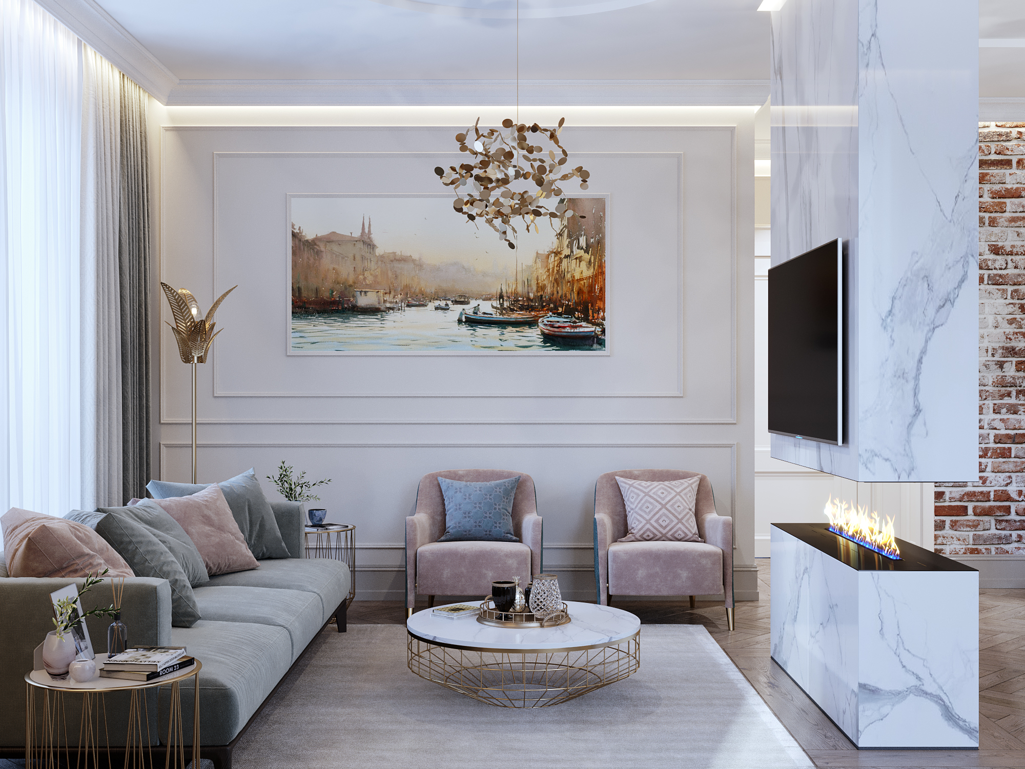 3д визуализация интерьера-16