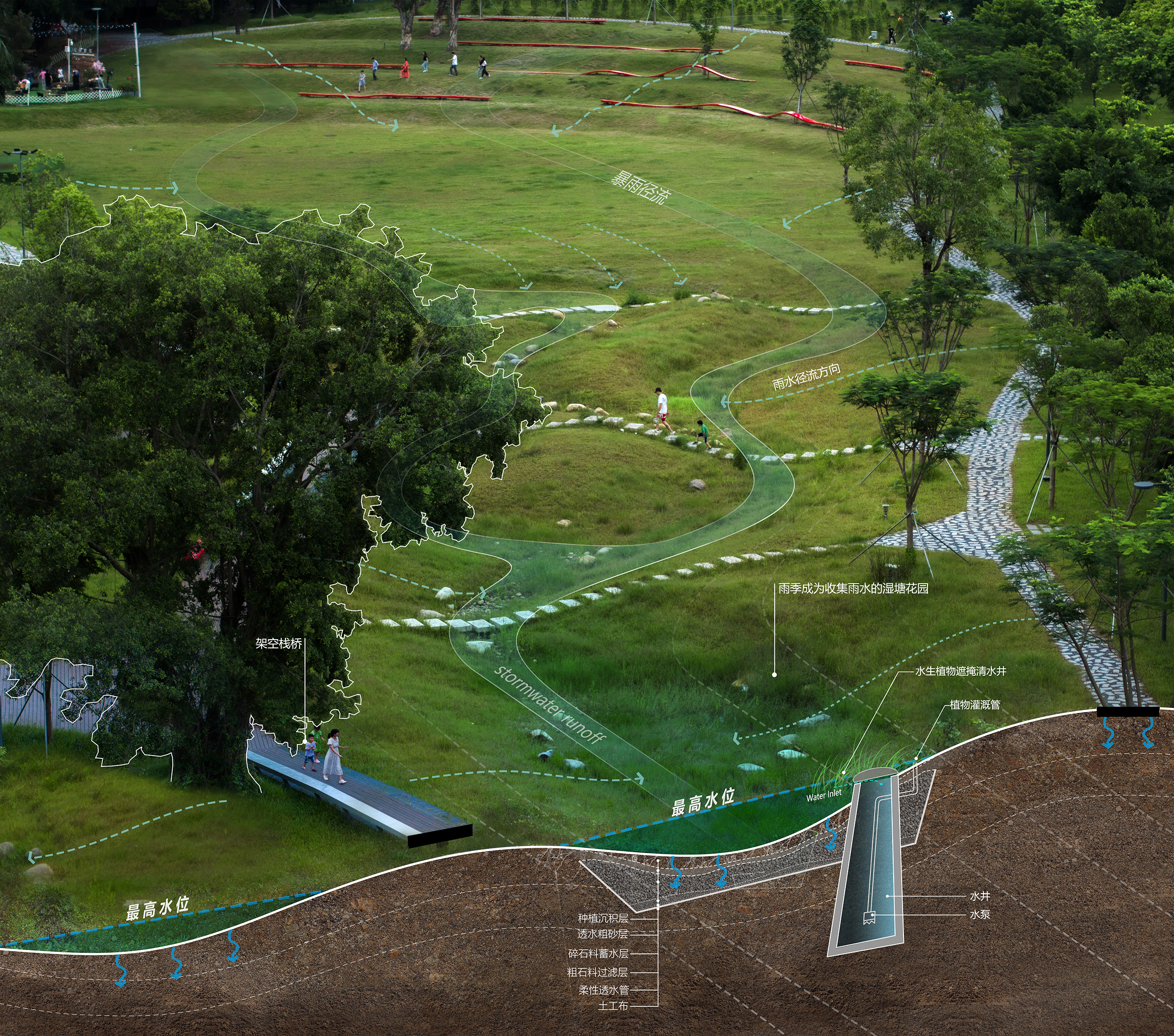 深圳光明虹桥1958生态公园丨中国深圳丨深圳自组空间,深圳市建筑科学研究院股份有限公司-52