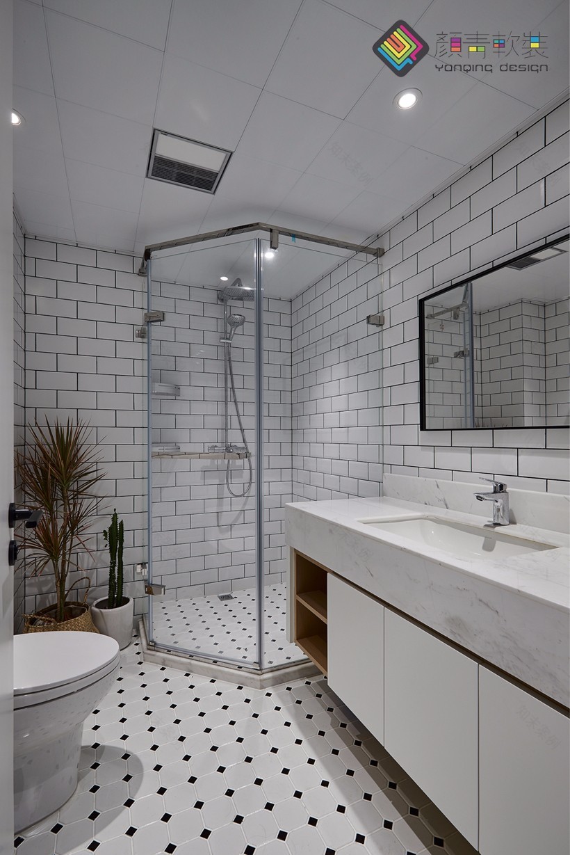 小森林——145㎡混搭风住宅 辰佑设计-颜青软装-29