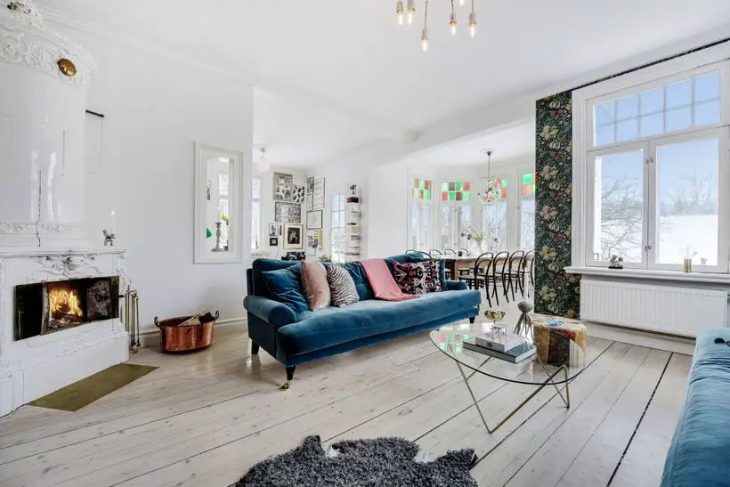 童话色彩的瑞典小屋 | 粉嫩外表引人入胜-1