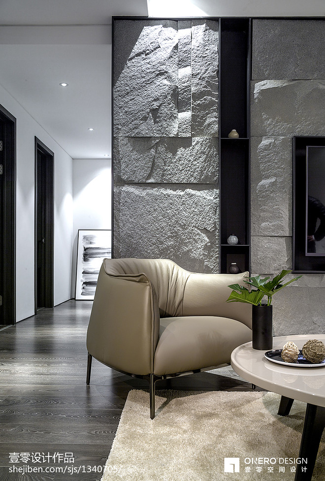 三居150平米装修案例（武汉壹零空间设计观自在）-18