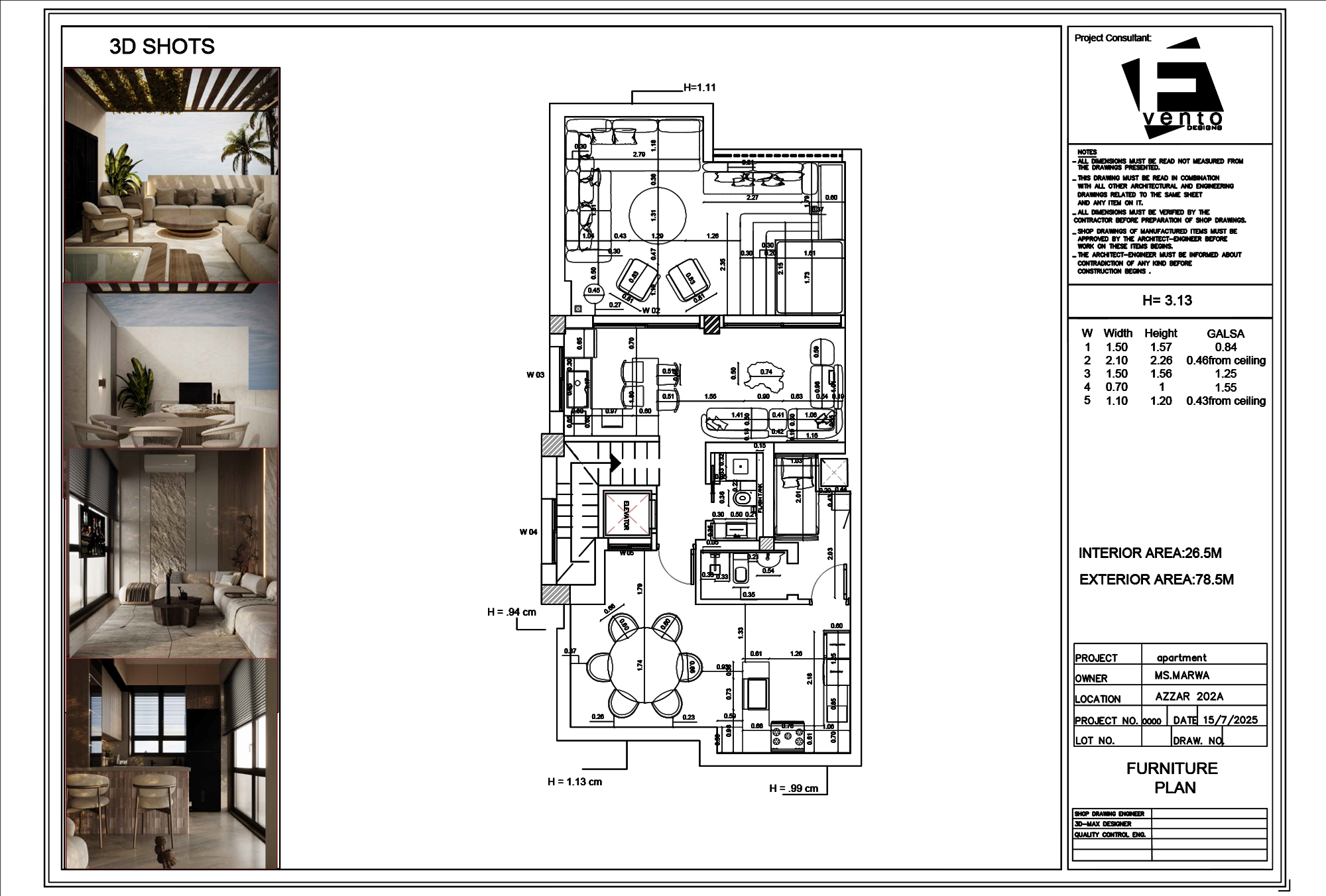 Apartment azzar 202a (Roof floor)-6
