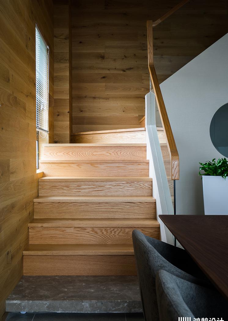 上海别墅艺术展风二手房改造,功能收纳隐藏式设计-26