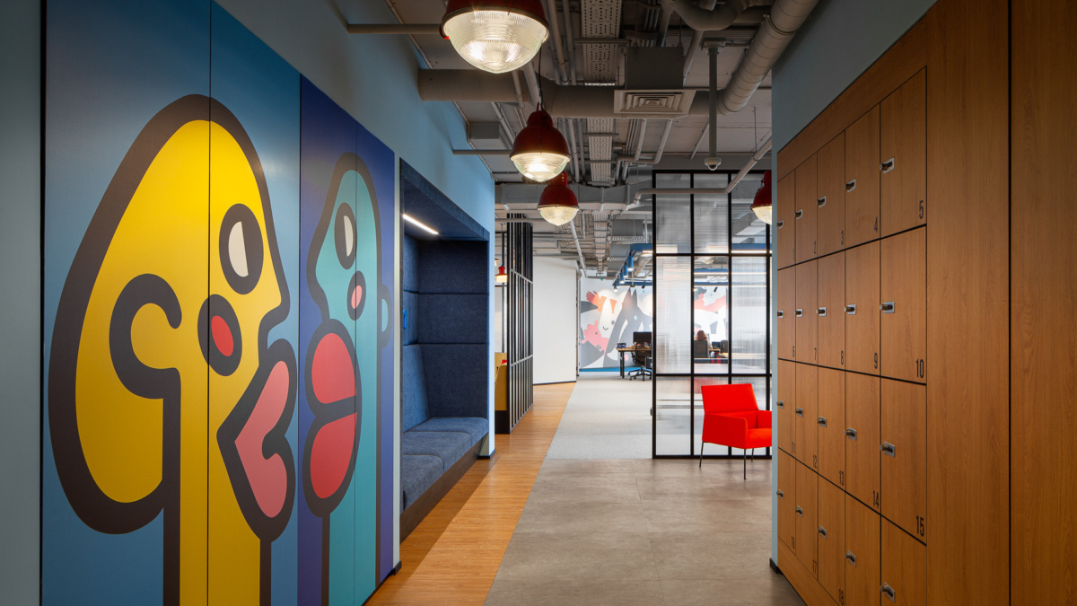 Booking·com 俄罗斯新办公室 · 都市街头艺术气息-10