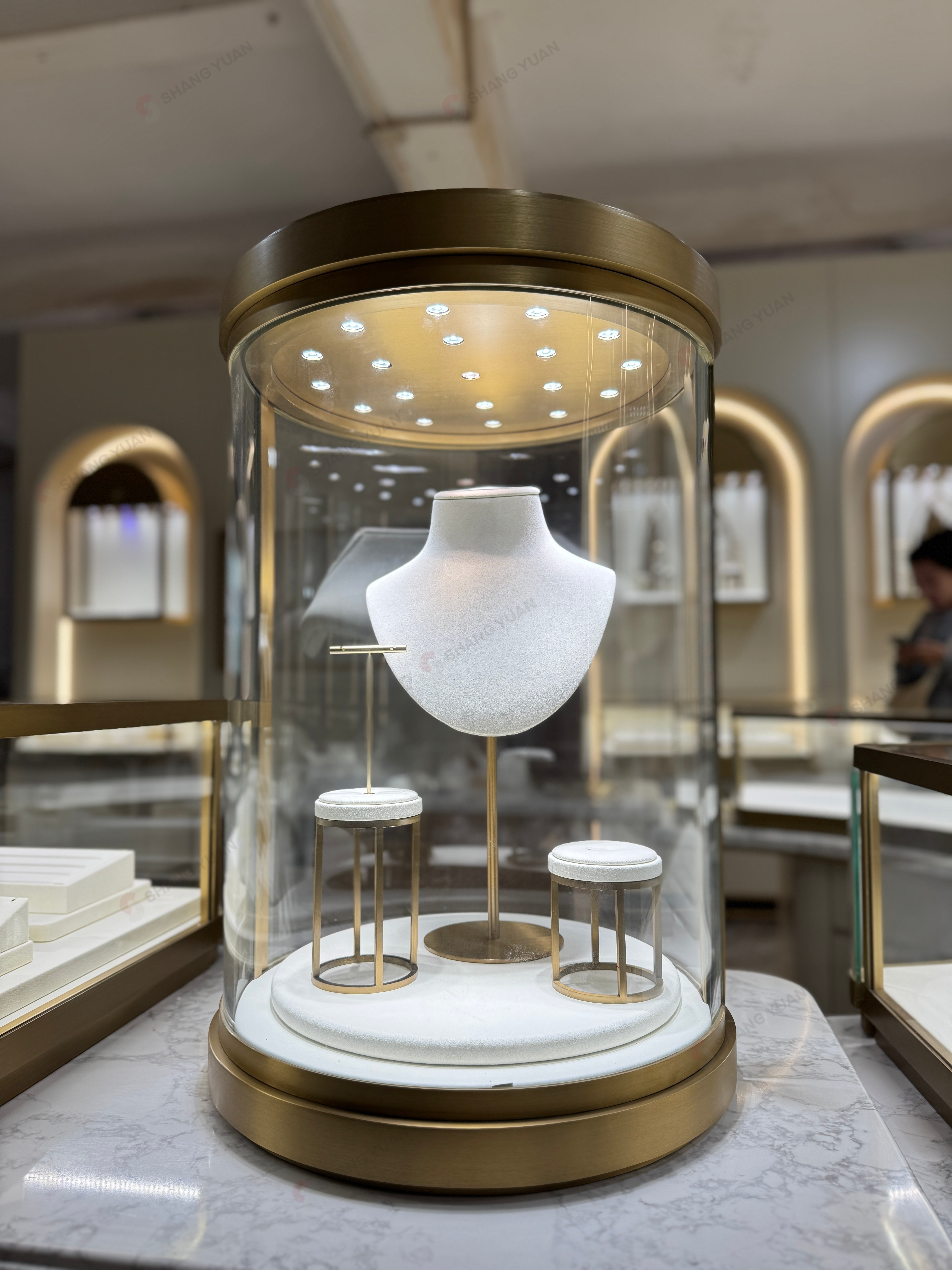 洛杉矶珠宝店项目丨Shangyuan Display-25