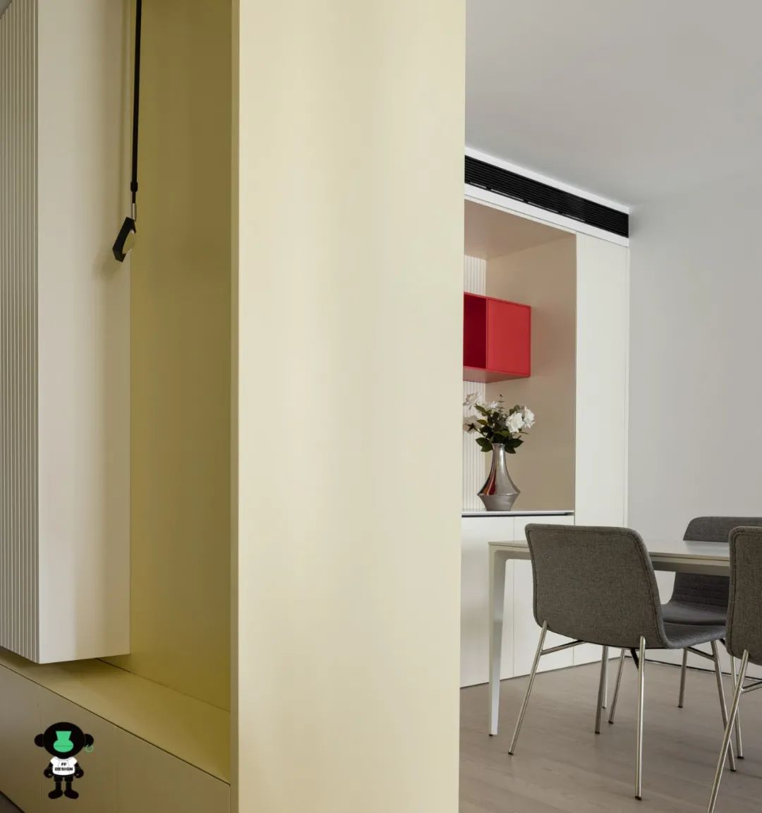 奶油系轻奢两居设计丨F+全屋定制-8