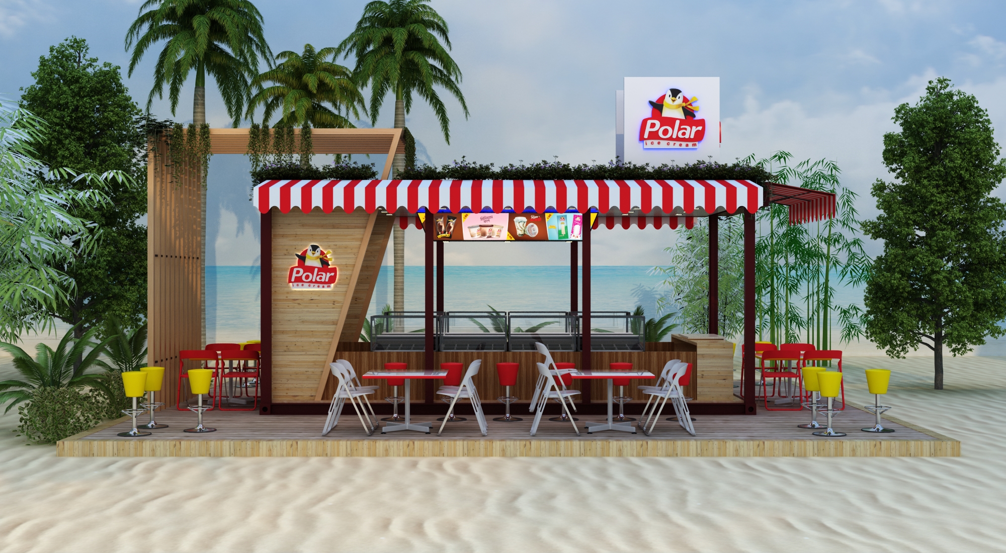 Polar Ice Cream Cafe - Cox's Bazar Sea Beach-8