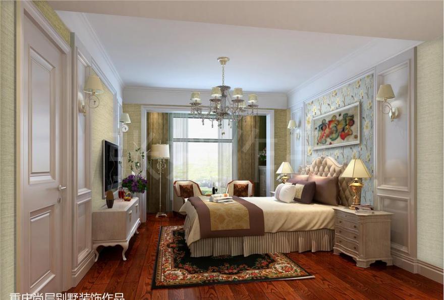 庆隆钻石岛法式清新别墅设计 | 爱与陪伴的空间-6