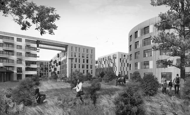 前沙皇村车厢修理厂“索菲亚”地块开发竞赛概念方案丨俄罗斯丨PANACOM-37