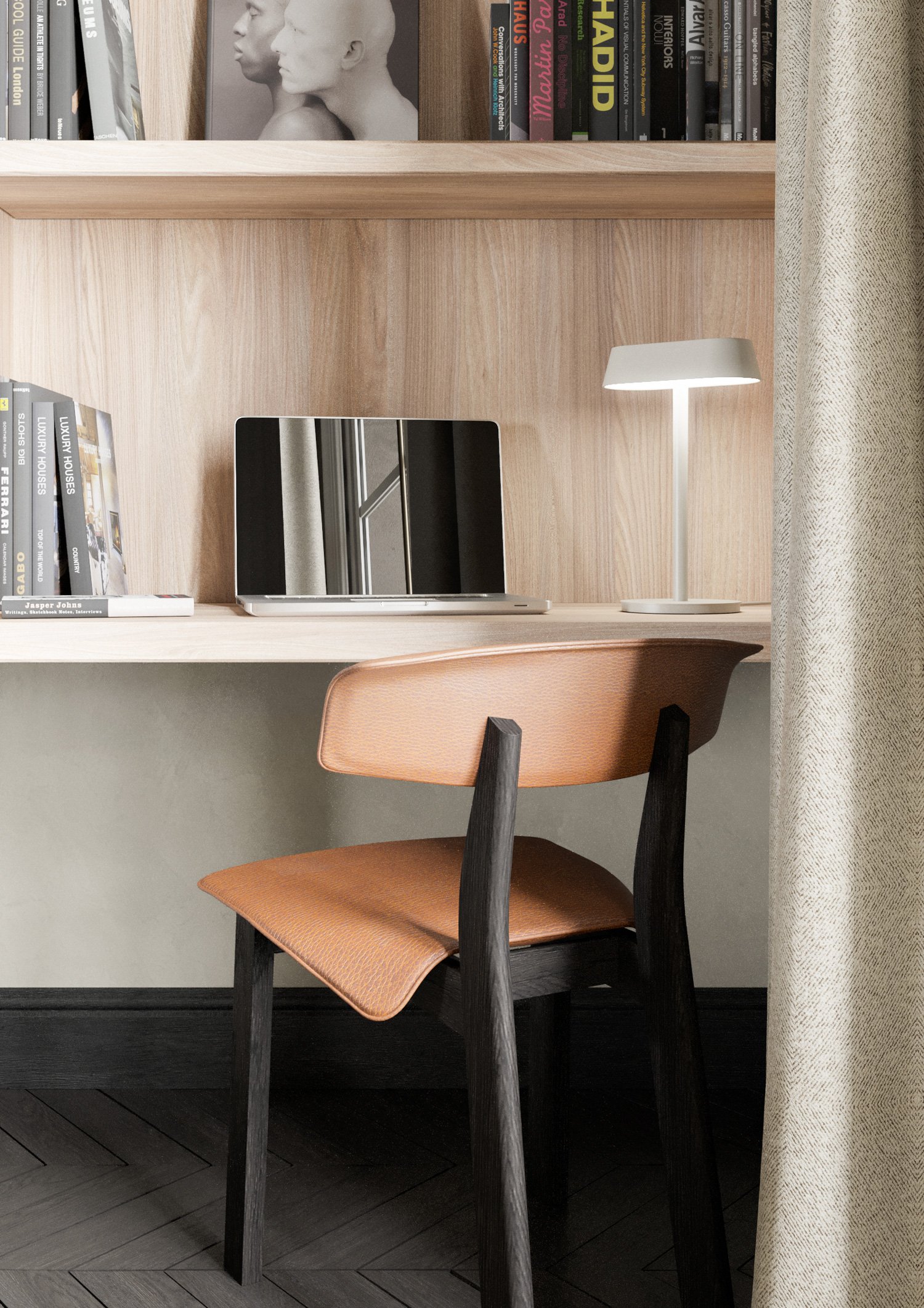 巴黎拉丁区18世纪建筑内公寓改造丨法国巴黎丨STUDIOVLACH（Thomas Vlach）-35