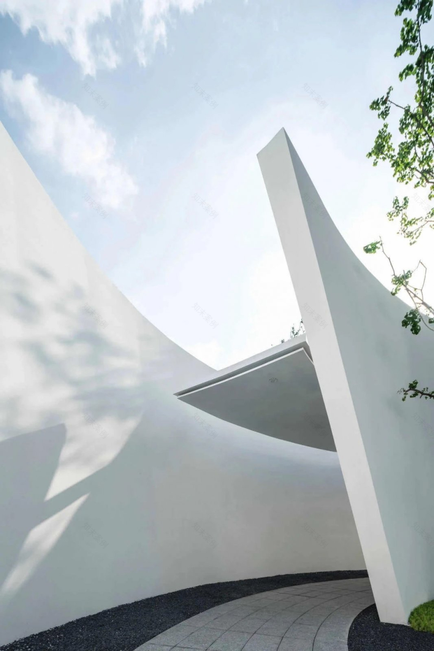 荣盛鹿山府销售中心,演绎梦幻、未来、充满诗意的气息 | 米修设计-10