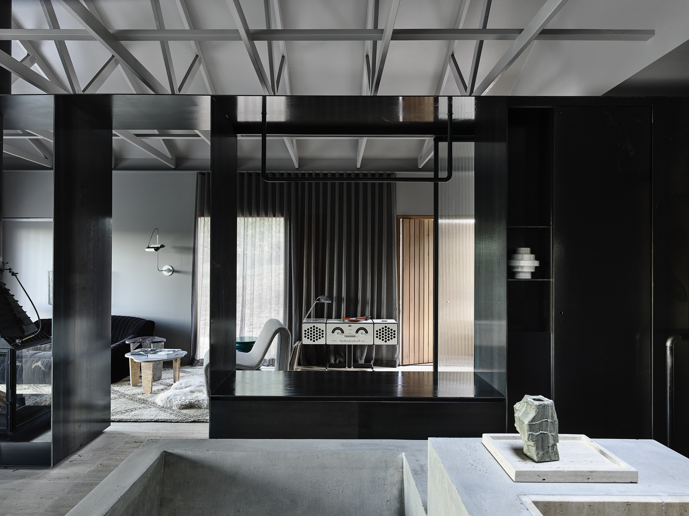 墨尔本 Red Hill 的时尚乡村住宅丨澳大利亚丨Tom Robertson,Simone Haag-17