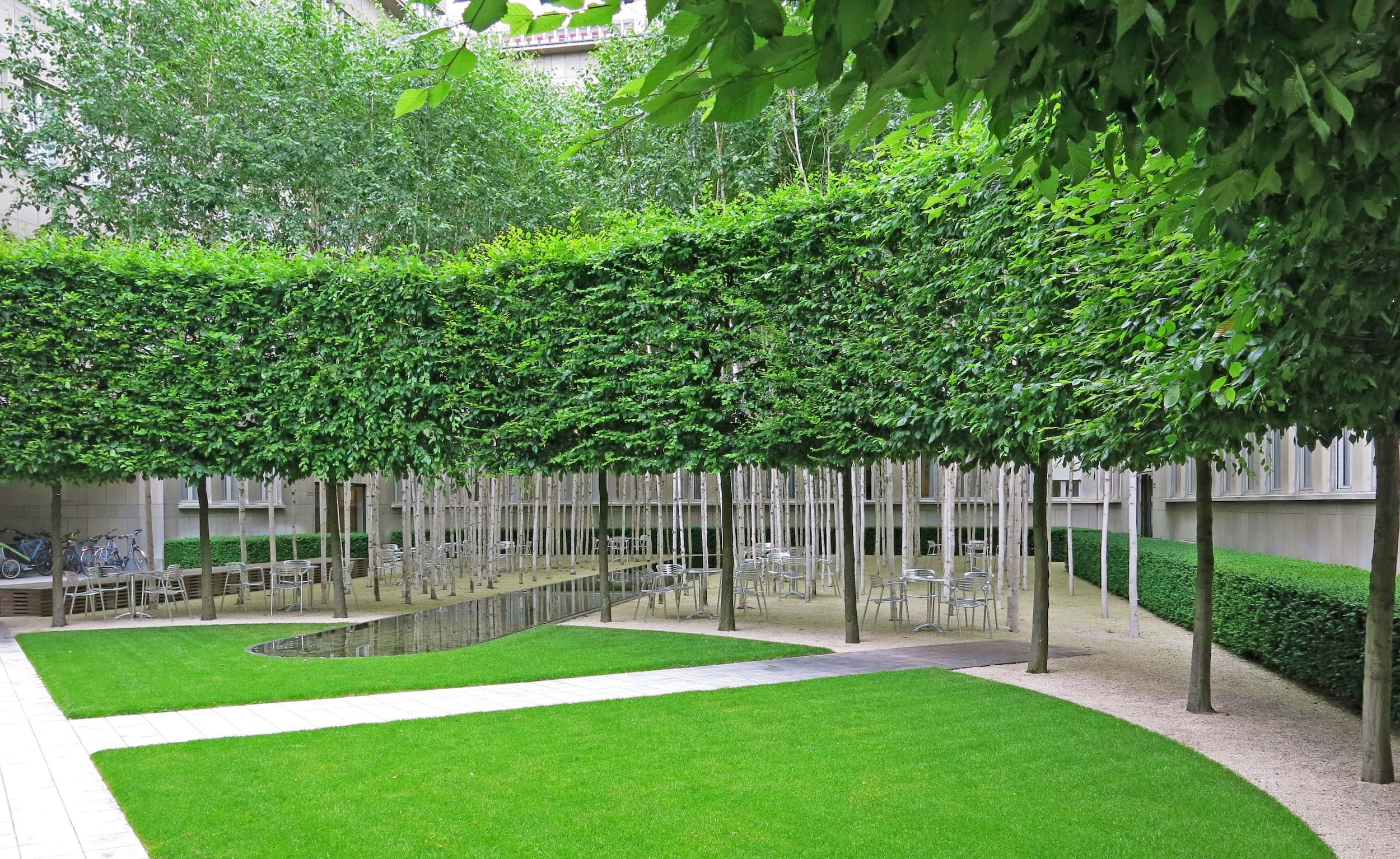 诺华总部户外空间 | 艺术与自然的和谐融合-16