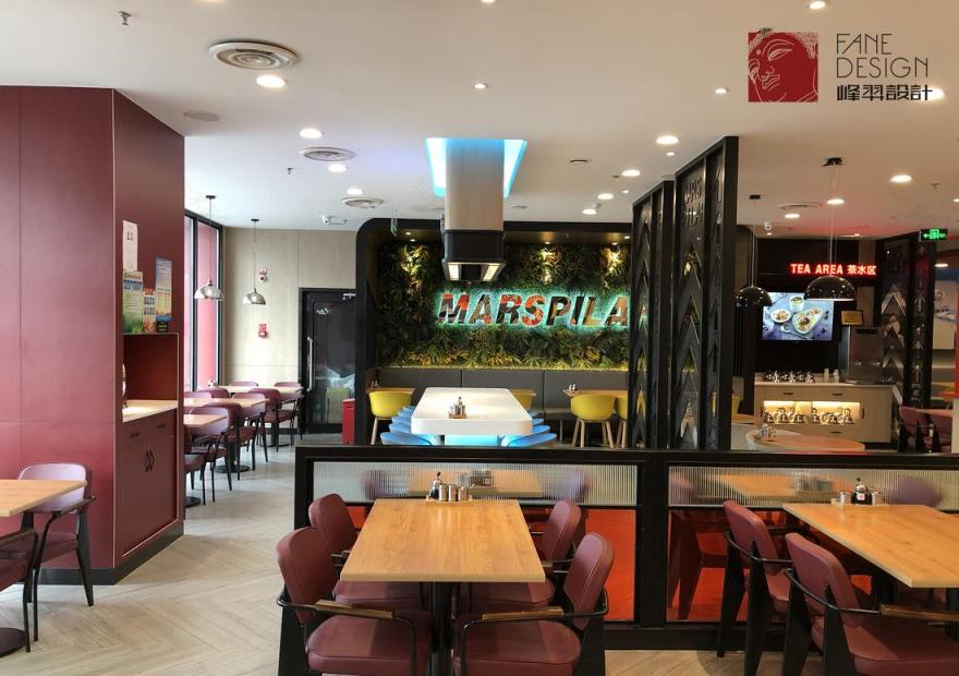 新时尚快餐“火星抓饭” | 融入科技感的空间设计-18