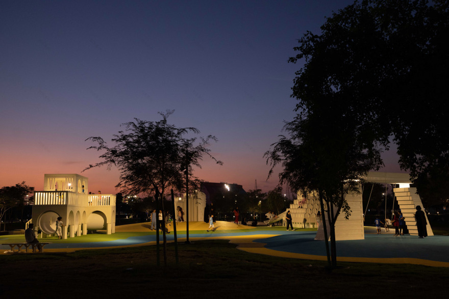 趣味版多哈现代游乐场 | 儿童视角下的经典建筑-19