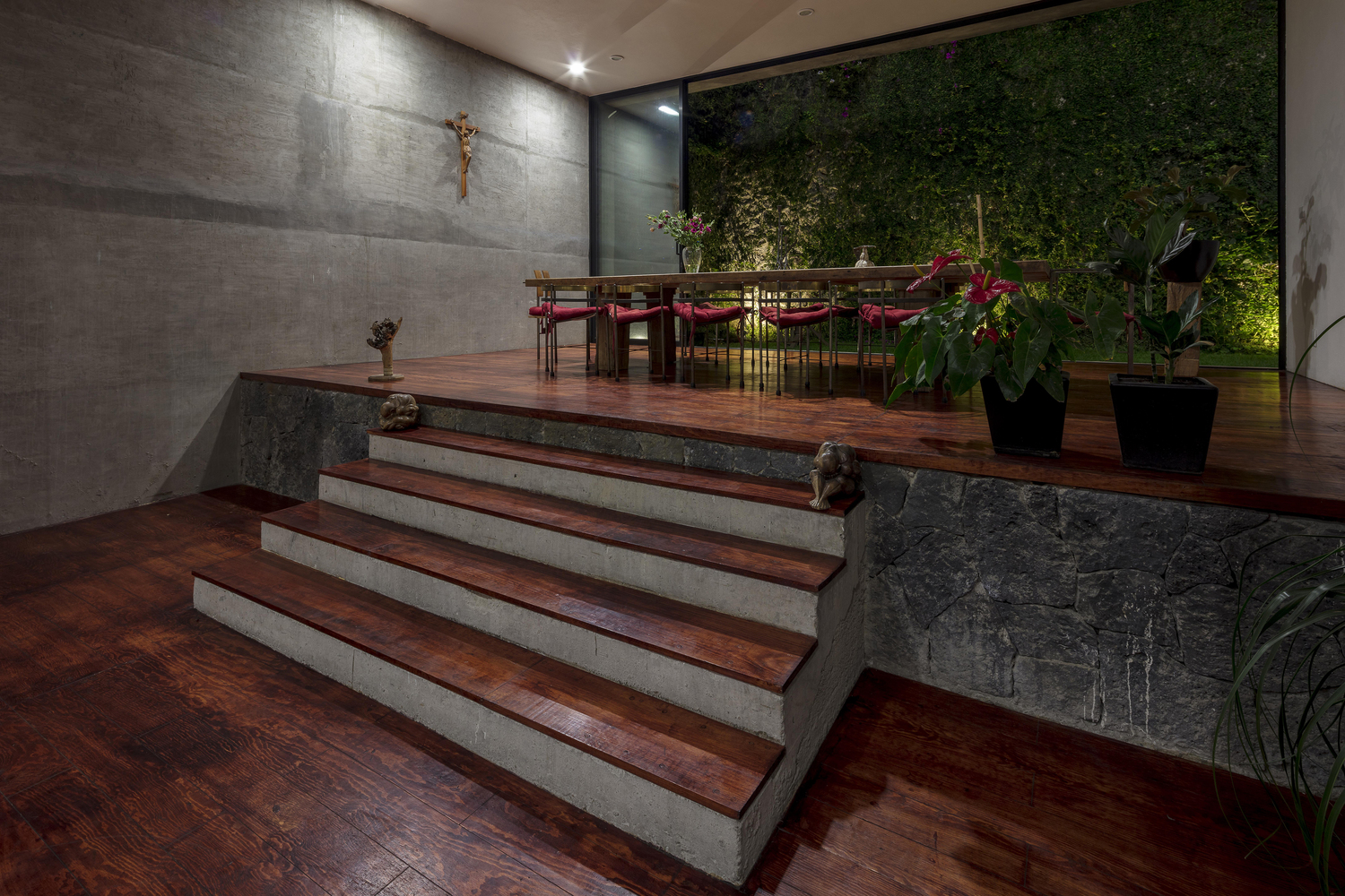 墨西哥城火山石住宅-49