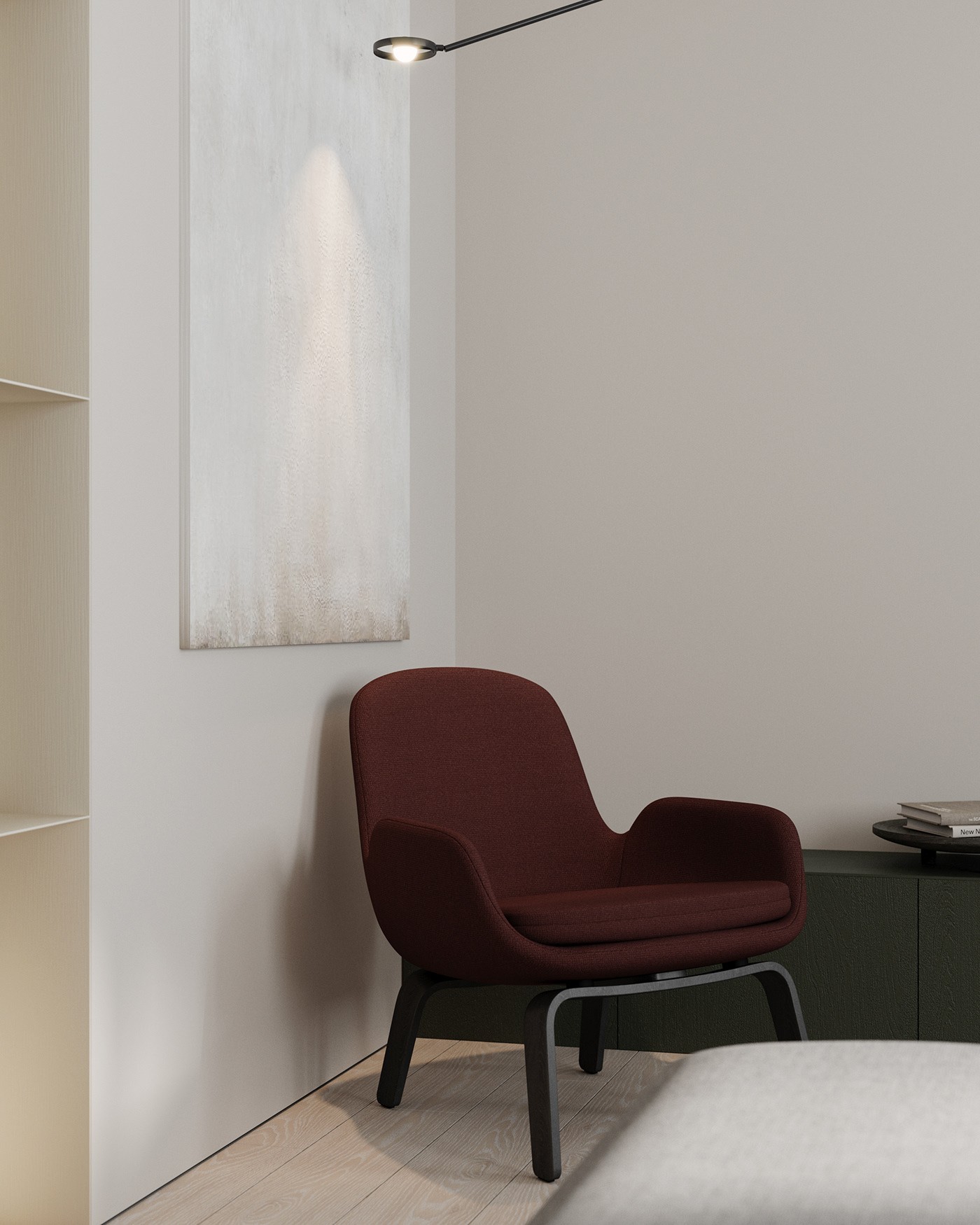 灰色系小空间公寓设计 温润、质朴的美学！-4