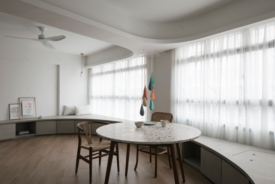 新加坡弧形公寓丨Singapore丨Metre Architects-27