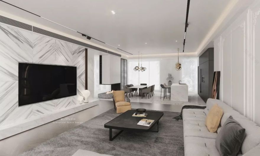 南京 400m²现代美学空间,打造生活哲学的沉浸式体验-11