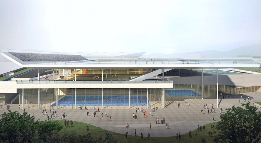 大浪文体中心中标方案 · 立方设计打造城市新地标-50