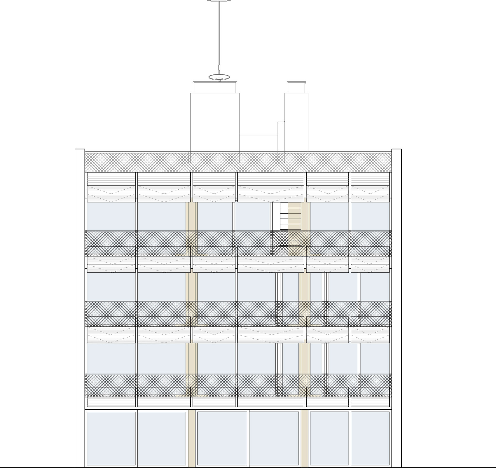 Paral·lel 公寓大楼丨西班牙巴塞罗那丨OHLAB-61