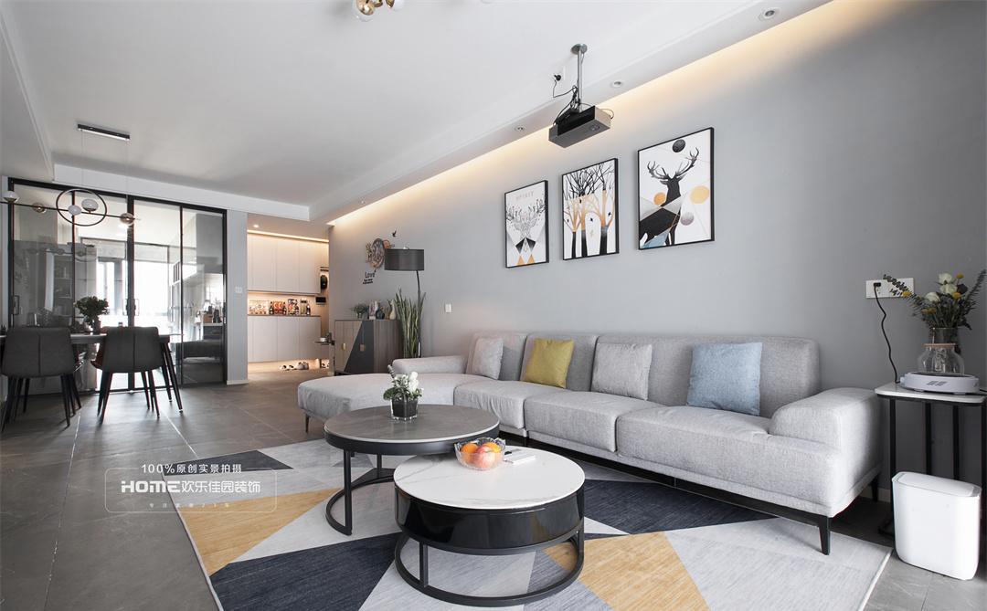 三室平层设计-6