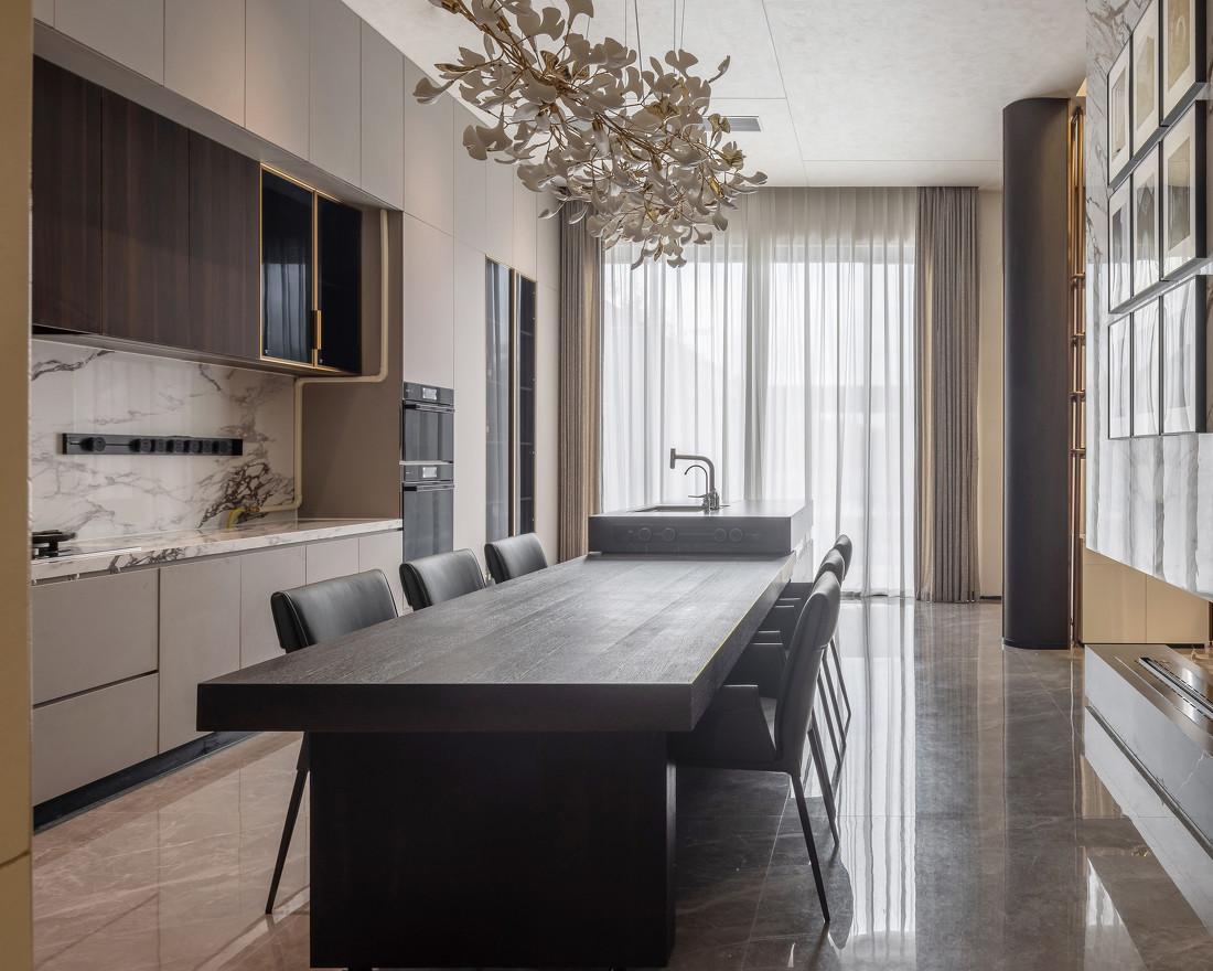 688㎡轻奢别墅,舒适高级的松弛感!-13