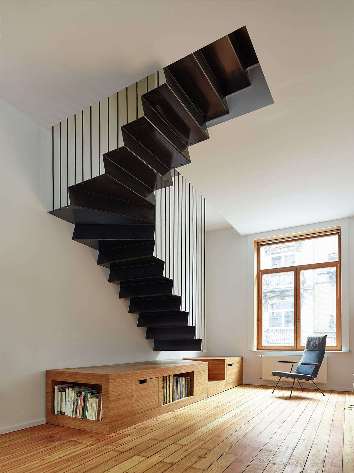 Terraced-House Renovation / Edouard Brunet + François Martens-17