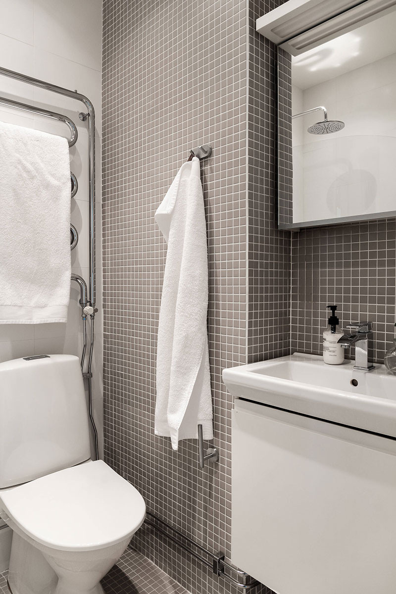 黑色时尚小公寓设计-16