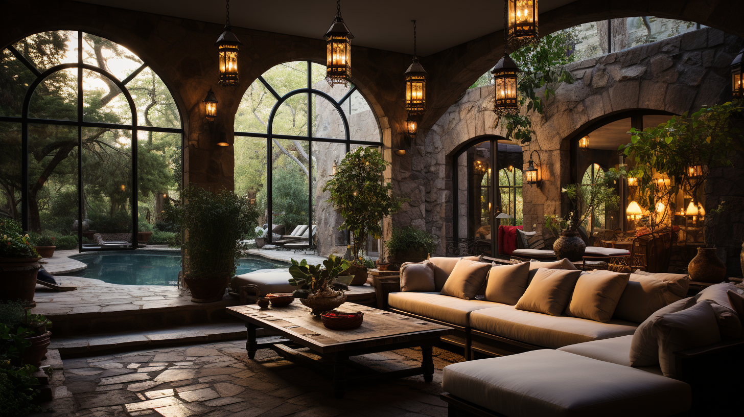 度假酒店大堂设计-2