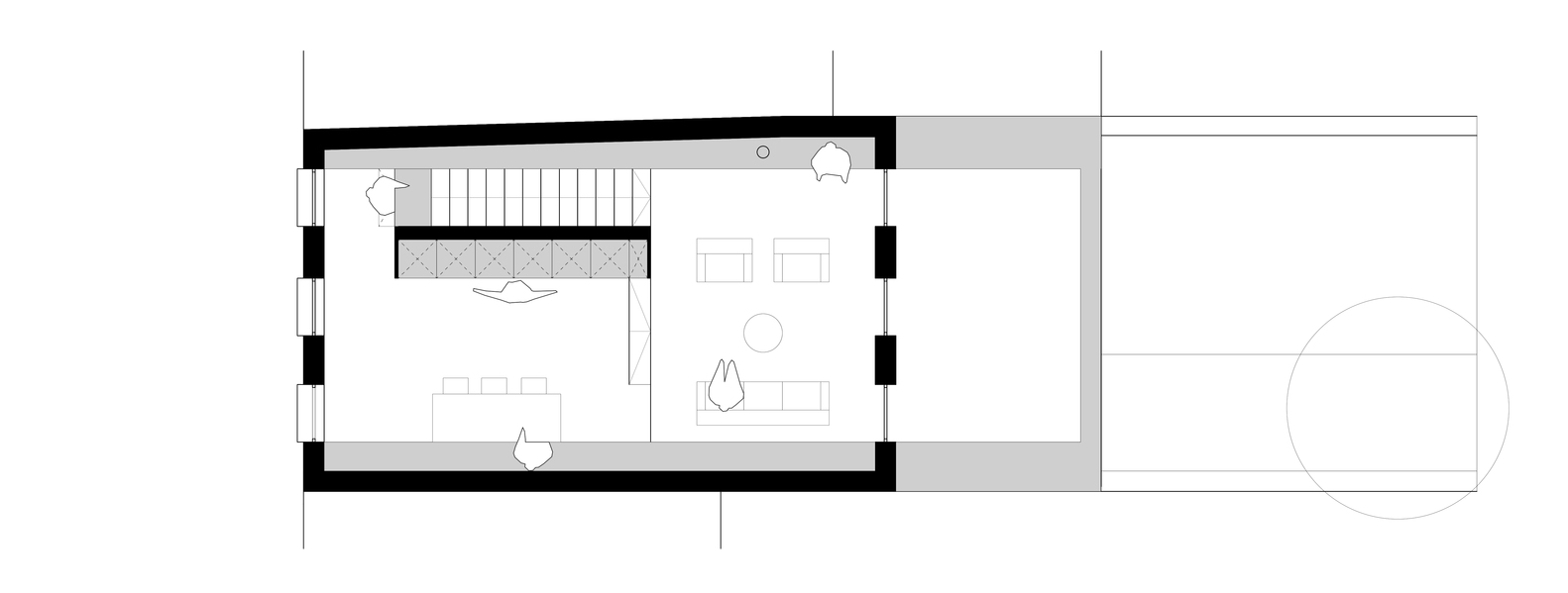 爱尔兰 Mews 房子的空间重构与材料表达-41