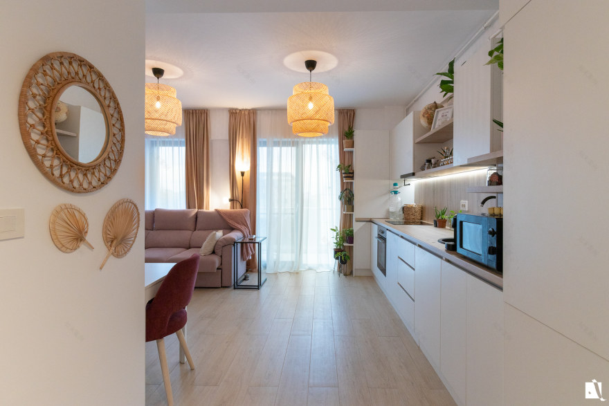 Boho Nook Apartment 室内设计-8