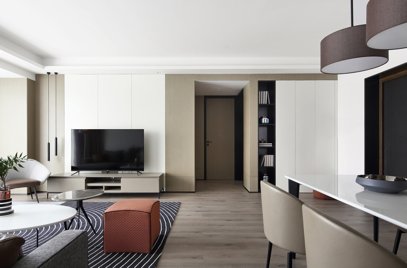 新河湾公寓 | 女性专属的轻工业风家居设计-10