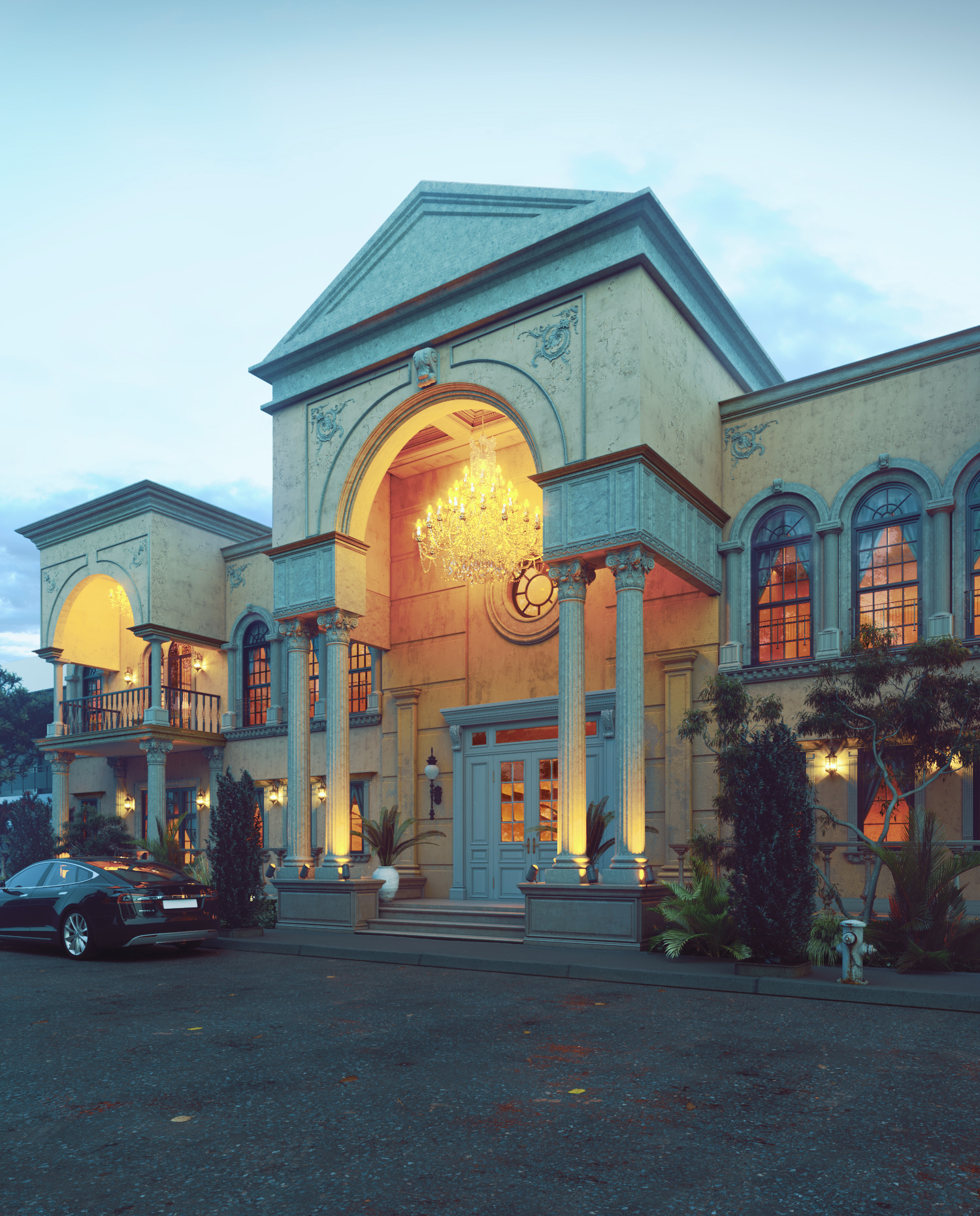 Exterior Archviz - Villa Design-4