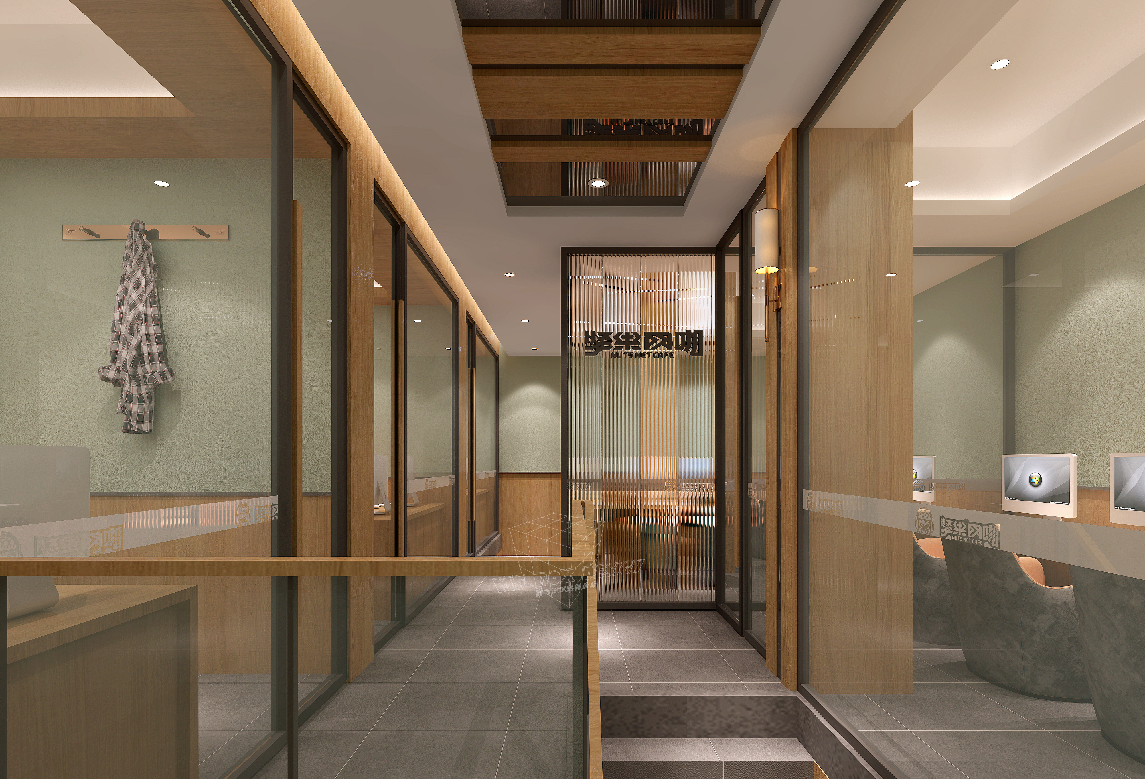 江西婺源坚果网咖二店丨中国江西丨魔方 BoX 空间设计事务所-11