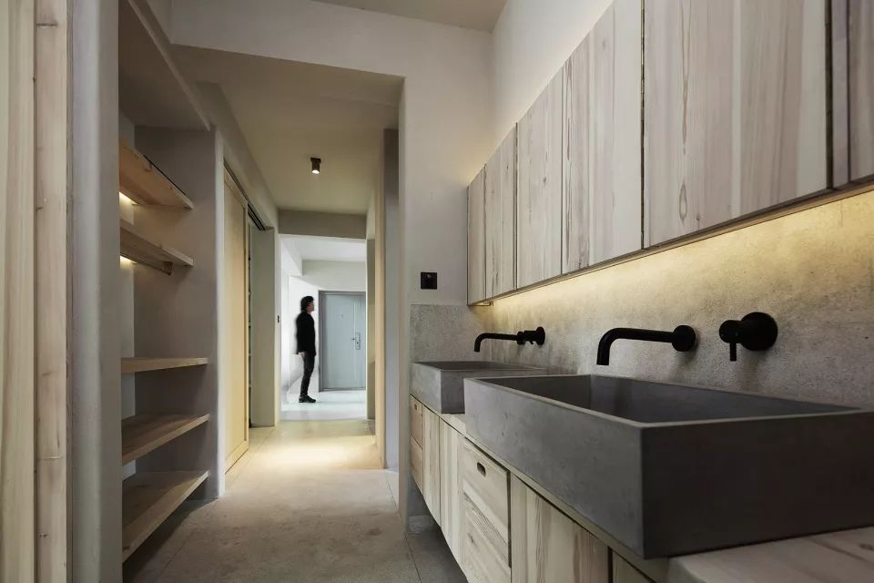 西安 198㎡自然原木居所，打造虚空之家-23