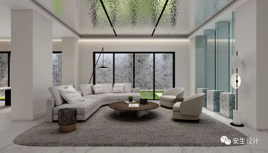 浙江柯桥 1000+㎡顶级现代别墅设计-43