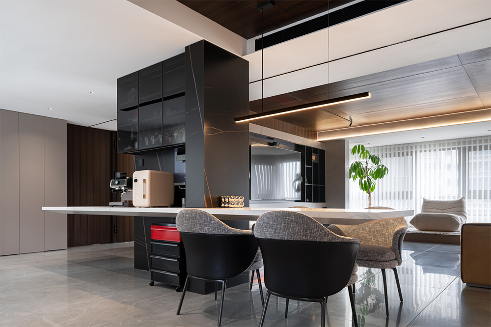 无锡海岸城 185㎡现代简约之家丨中国无锡丨苏州·一道设计-18