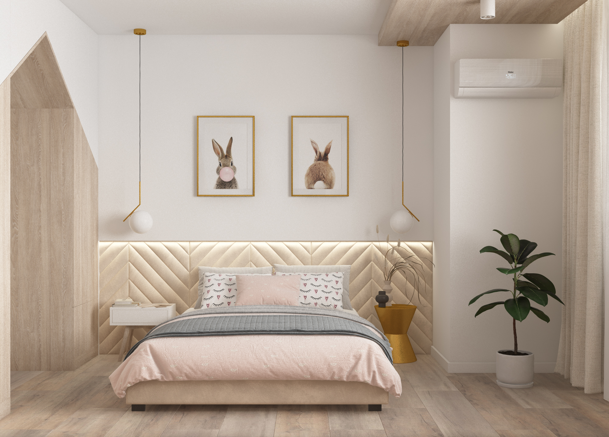 女孩儿童房设计-4