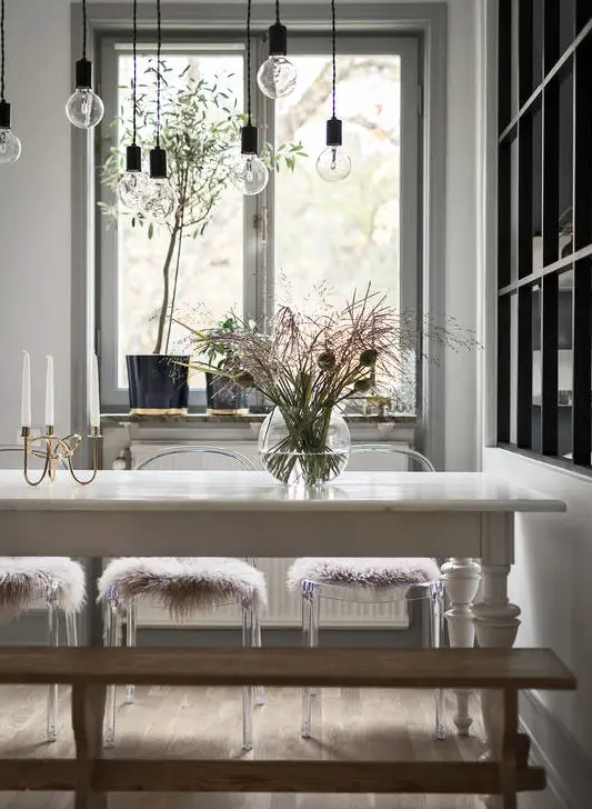 54 平米现代简约开放式厨房设计-5