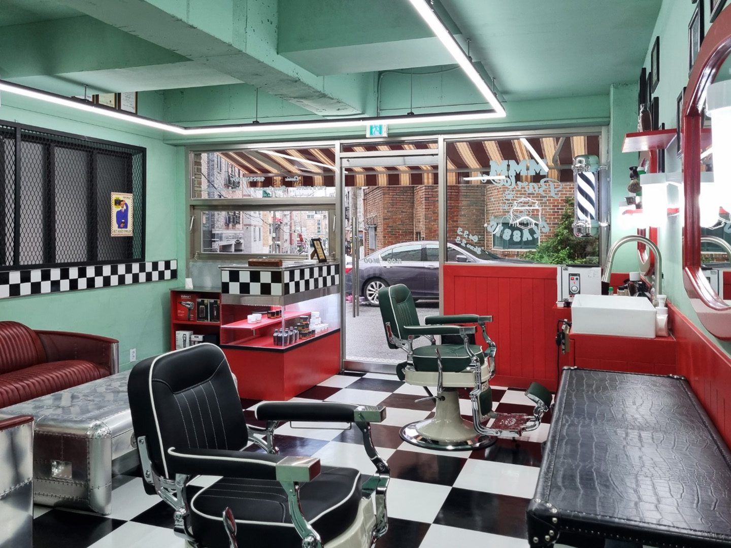 复古风潮下的 11 坪 M.M.M Barber Shop-5