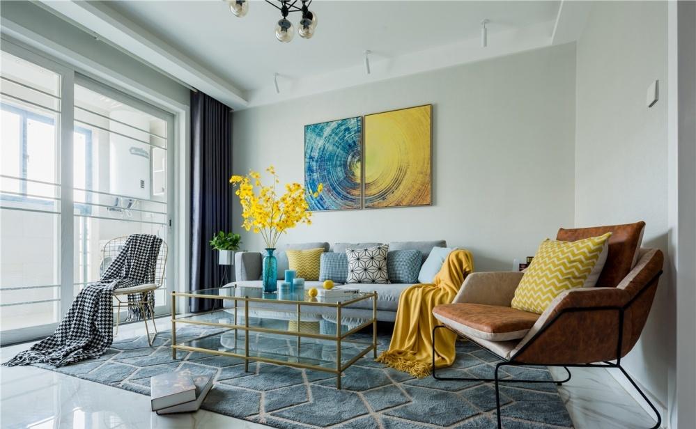合肥 80㎡现代混搭风,高颜值家居设计全靠软装-0