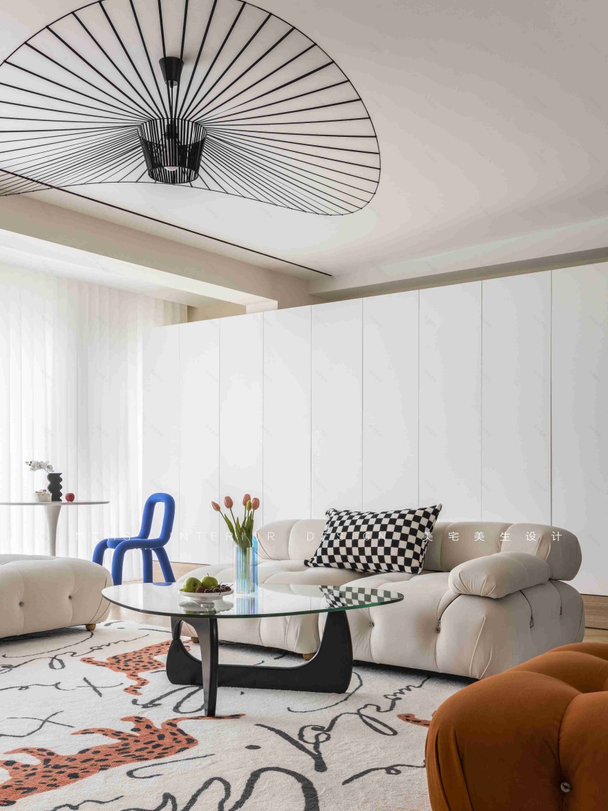 奥山府澎湃城 140㎡人文简约精装改造案例丨中国武汉丨美宅·美生设计-35