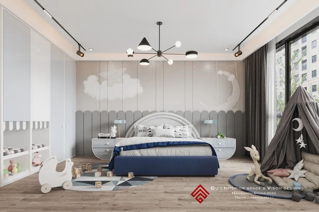 久府和园现代雅致私宅设计丨上为全案设计-36