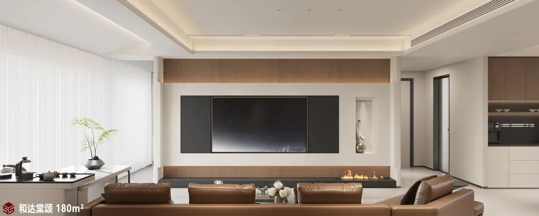 【实景】思舍全案|素简逸境之家-54