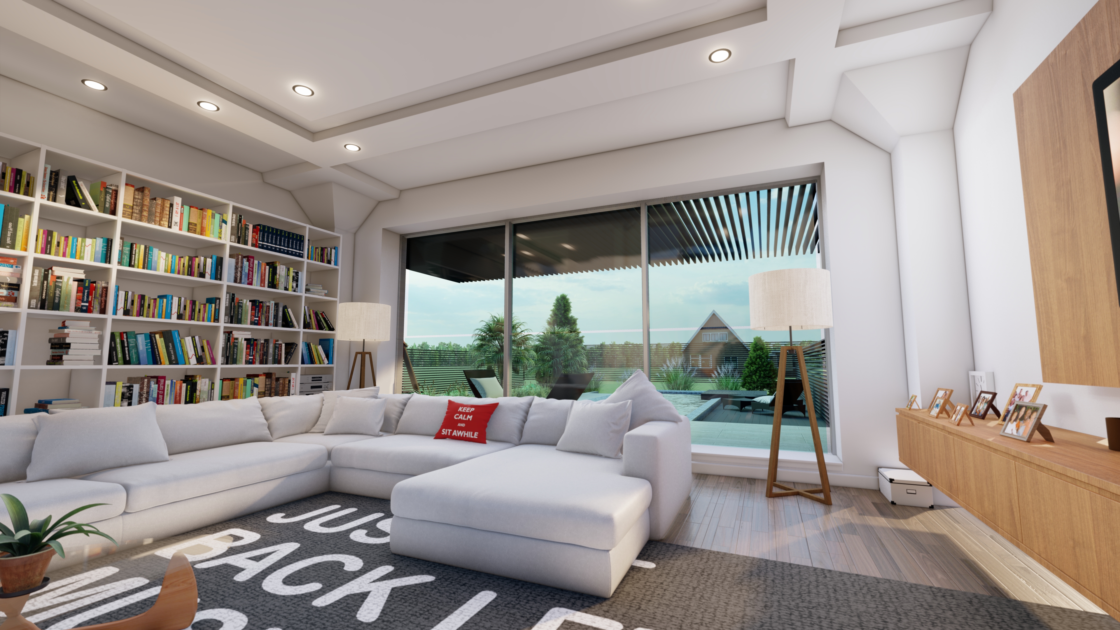 Simple House Render-7